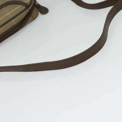 Burberry Nova check Shoulder bag Canvas, BEIGE, CANVAS, Shoulder bag