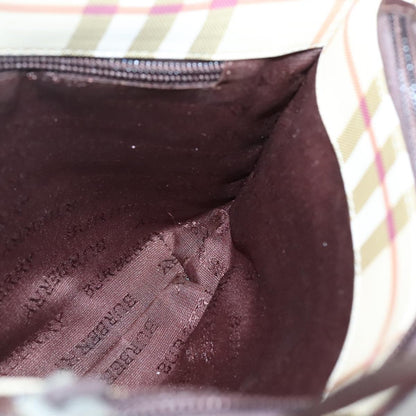 Burberry Nova Check Handbag Nova Check Canvas, BEIGE, CANVAS, Handbag