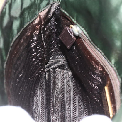 Prada Re-Edition 1995 Chain Tote Quilted Re-Nylon, GREEN, NYLON, Shoulder bag