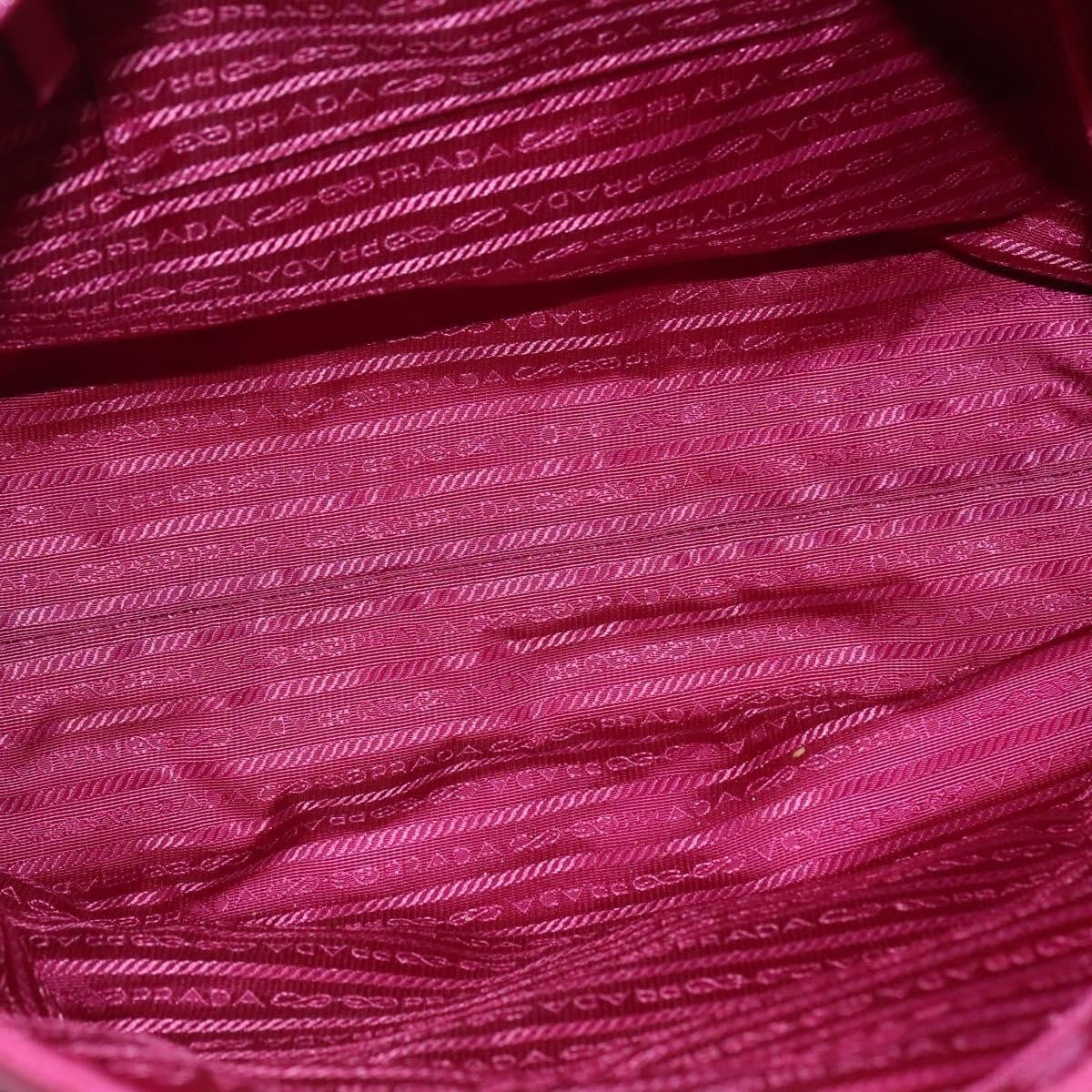 Prada Convertible Front Pocket Tote Tessuto, PINK, NYLON, Tote bag