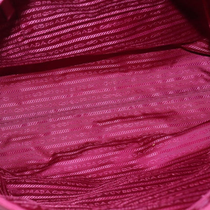 Prada Convertible Front Pocket Tote Tessuto, PINK, NYLON, Tote bag