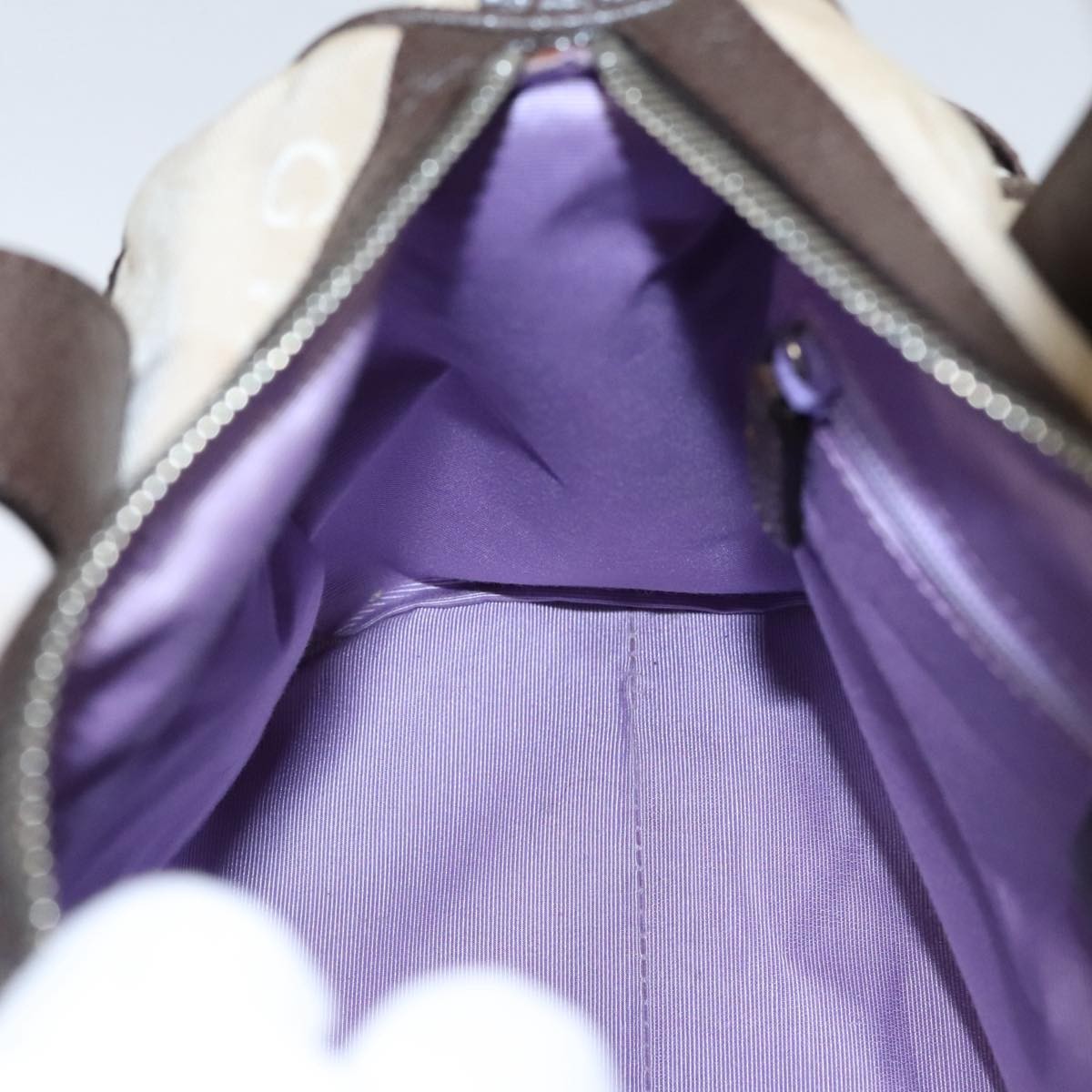 Bvlgari B.Zero1 Logomania Bag Canvas with Leather, BEIGE, CANVAS, Handbag