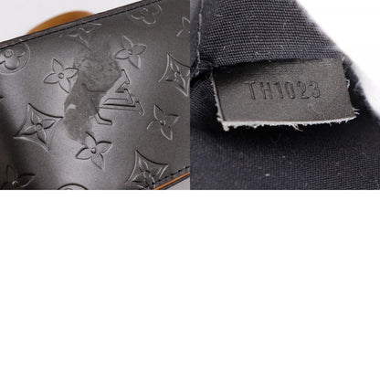 Louis Vuitton Mat Shelton Handbag Monogram Vernis, BLACK, CANVAS, Handbag