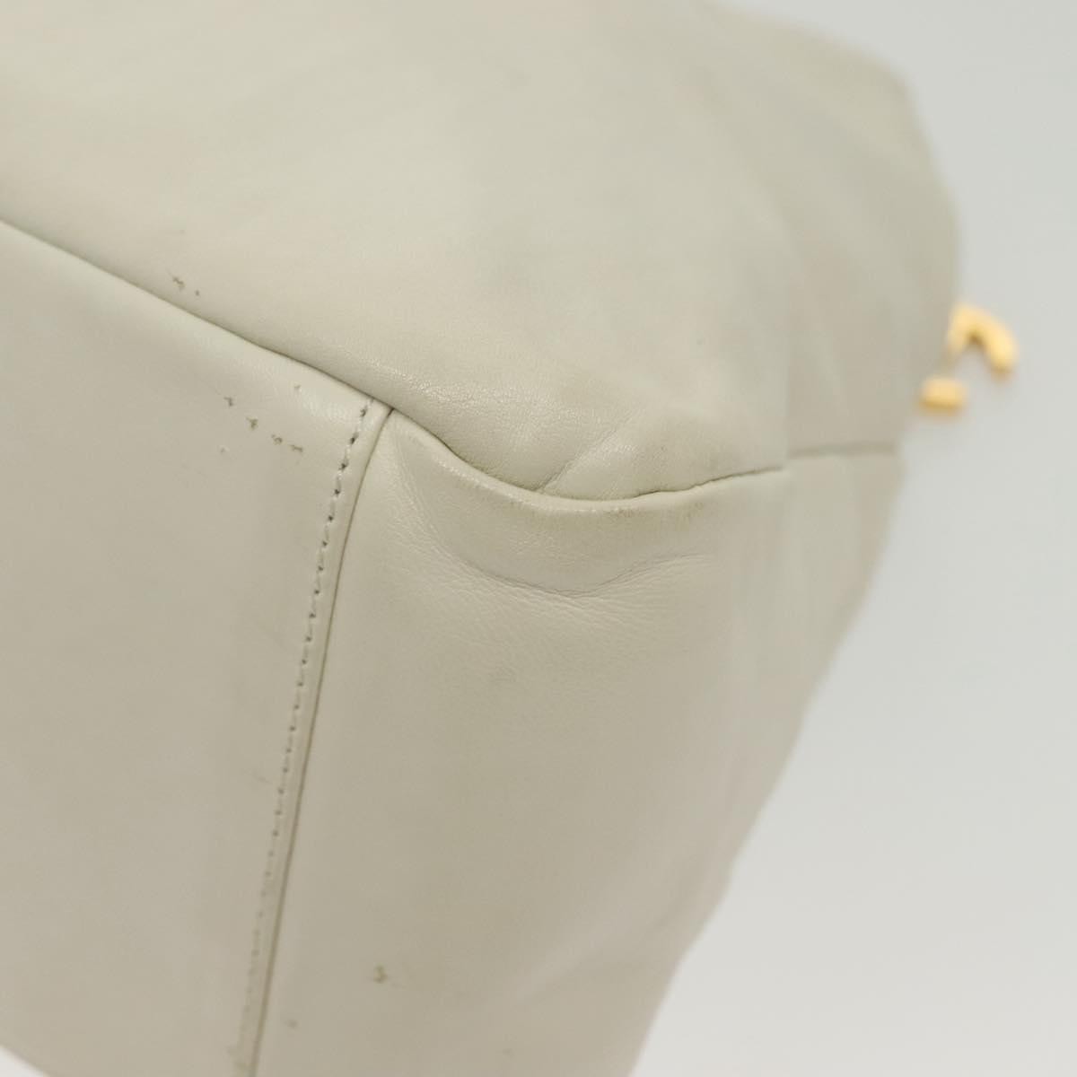 Chanel Rodeo Drive Zip Hobo Lambskin, WHITE, LEATHER, Handbag