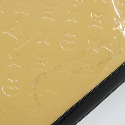 Louis Vuitton Lockit Handbag Monogram Vernis, BEIGE, PATENT_LEATHER, Tote bag