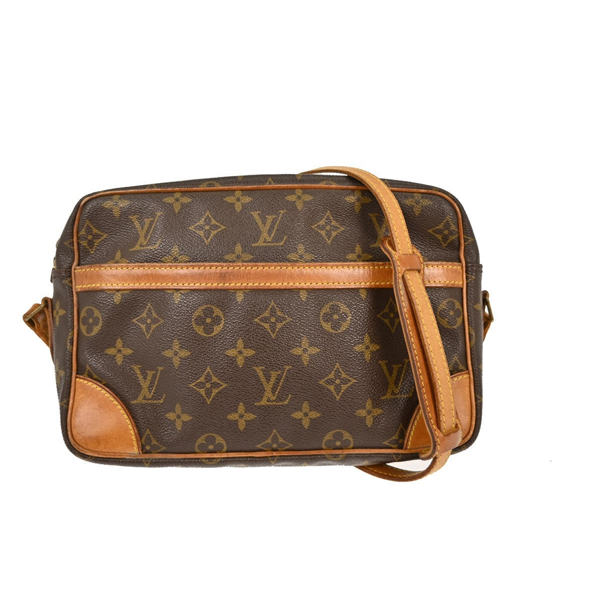 Louis Vuitton Trocadero Handbag Monogram Canvas, BROWN, CANVAS, Shoulder bag