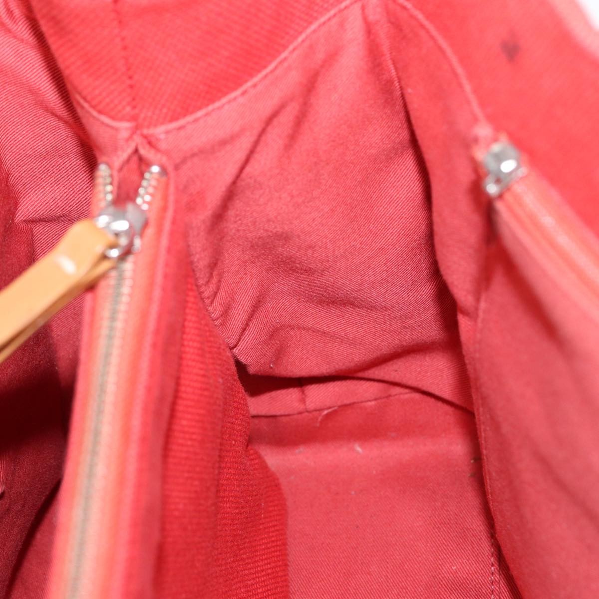 Burberry Nova Check Blue Label Canvas, ORANGE, CANVAS, Handbag