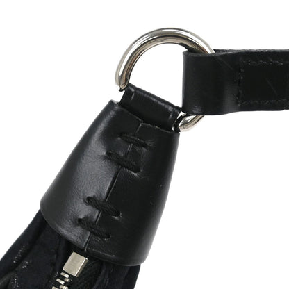 Louis Vuitton Boulogne Handbag Monogram Satin, BLACK, SATIN, Shoulder bag