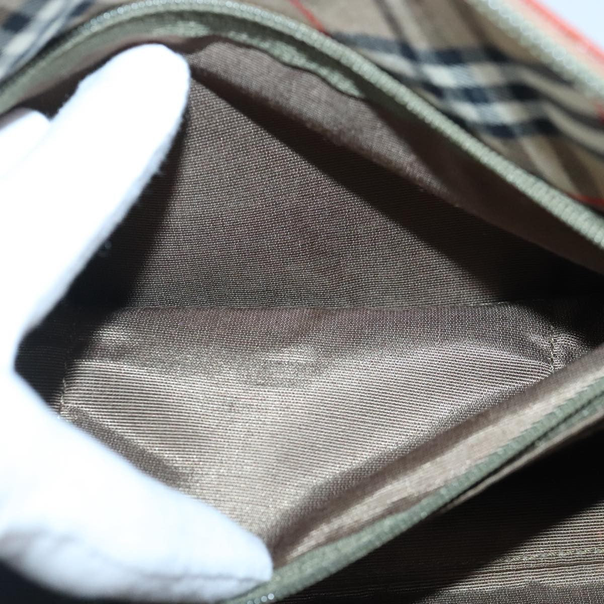 Burberry Vintage Handbag Nylon, KHAKI, NYLON, Handbag