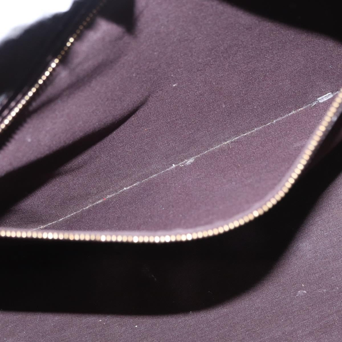 Louis Vuitton Wilshire Handbag Monogram Vernis, PURPLE, PATENT_LEATHER, Handbag