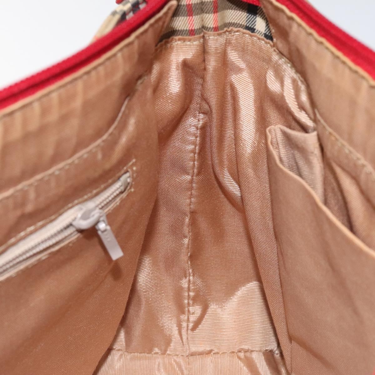 Burberry Nova Check Handbag Nova Check Canvas, BEIGE, CANVAS, Handbag