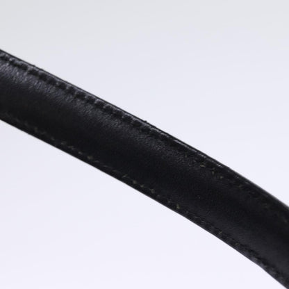 Burberry Vintage Shoulder Bag Leather, BLACK, LEATHER, Shoulder bag