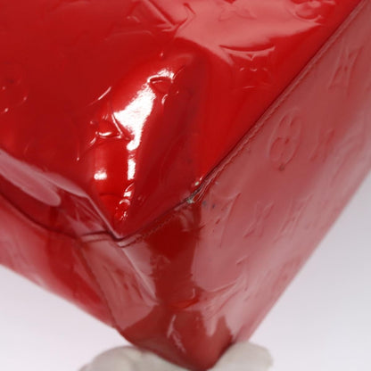 Louis Vuitton Reade Handbag Monogram Vernis, RED, PATENT_LEATHER, Handbag