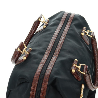 Balenciaga Vintage handbag Nylon, BLACK, NYLON, Handbag