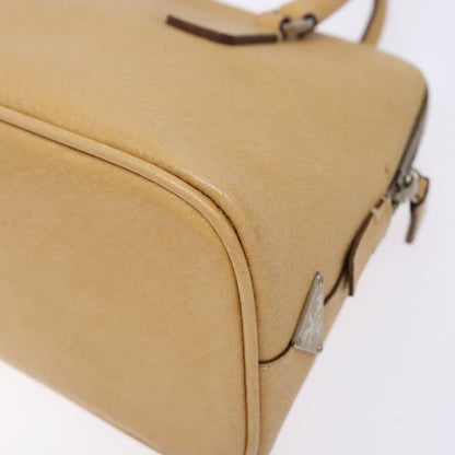 Prada Cuir Promenade Bag Saffiano Leather, BEIGE, LEATHER, Handbag