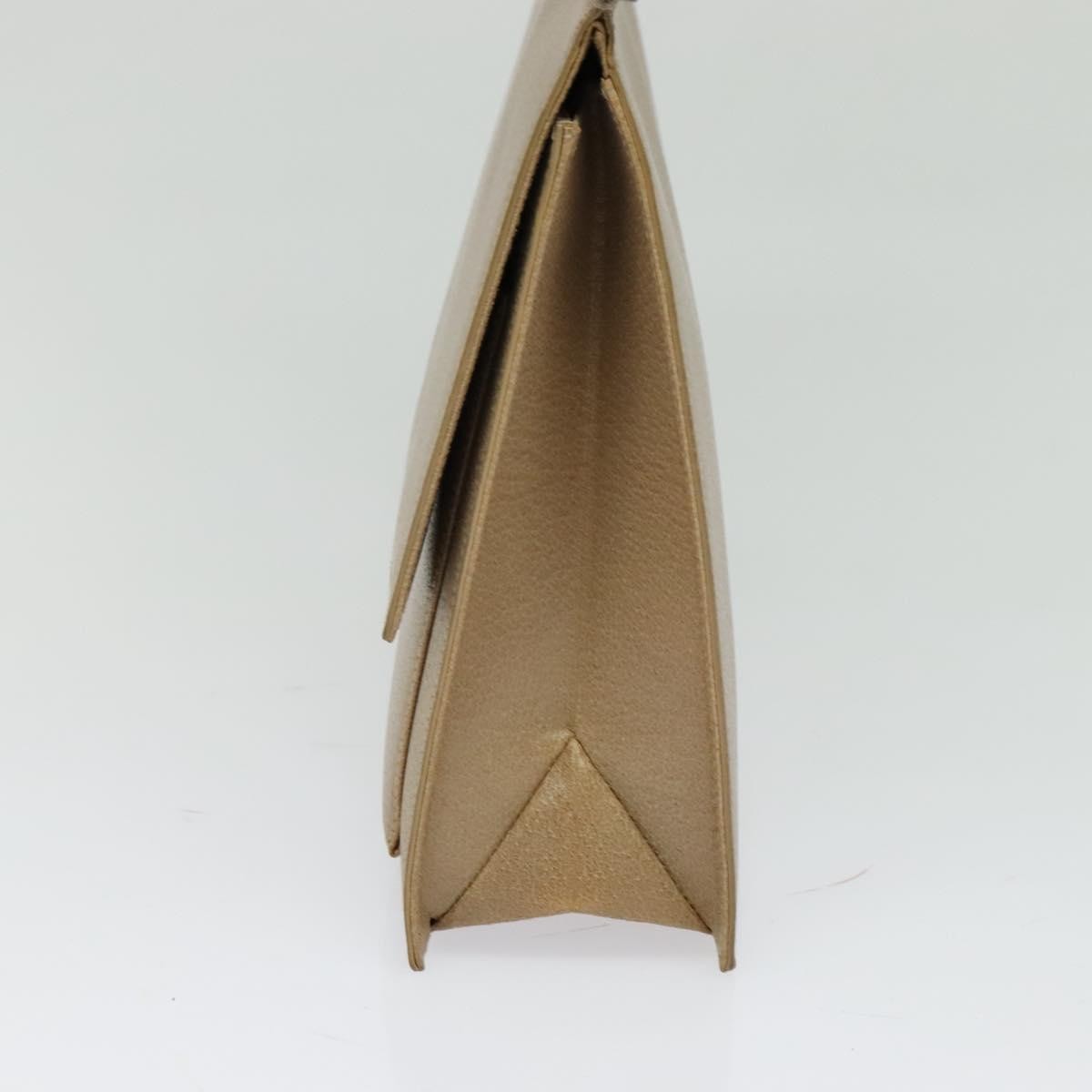 Gucci Vintage Shoulder Bag Leather, BEIGE, LEATHER, Shoulder bag