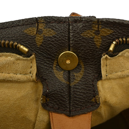 Louis Vuitton Looping Handbag Monogram Canvas, BROWN, CANVAS, Handbag