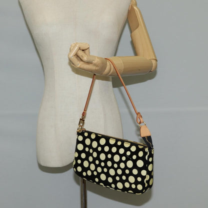Louis Vuitton Pochette Accessoires Yayoi Kusama Painted Dots Monogram vernis, BLACK, PATENT_LEATHER, Clutche & pouche