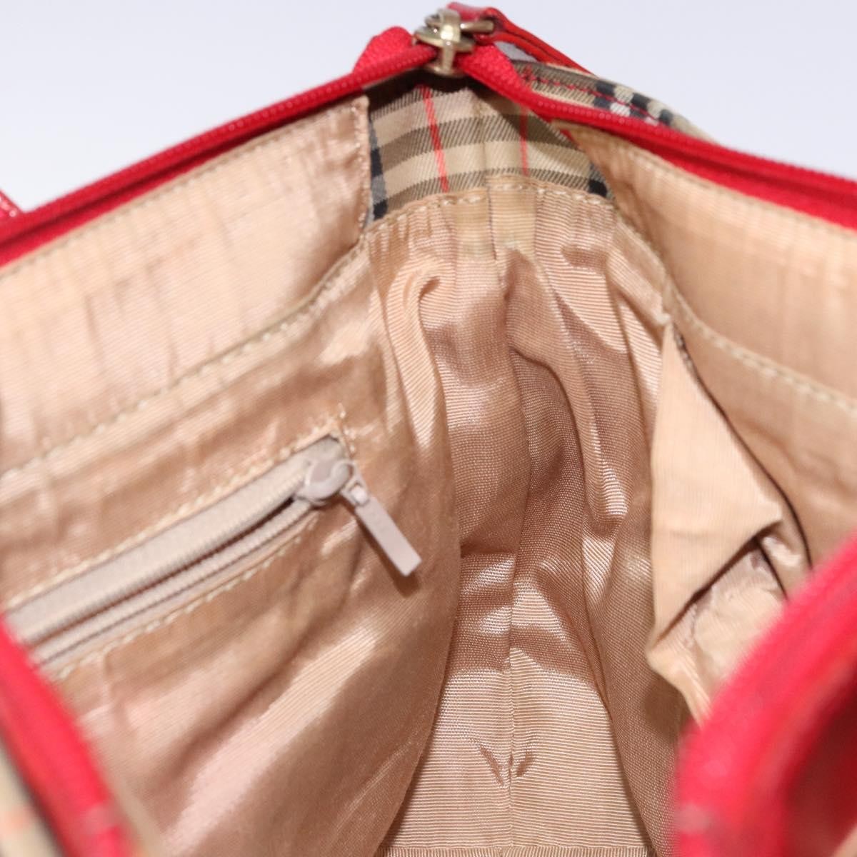 Burberry Nova Check Handbag Nova Check Canvas, BEIGE, CANVAS, Handbag