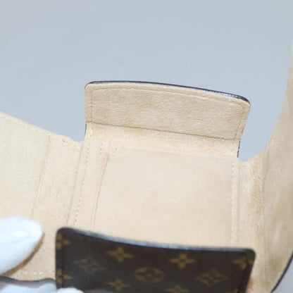 Louis Vuitton CASE JEWELRY BOX Canvas, BROWN, CANVAS, Wallets