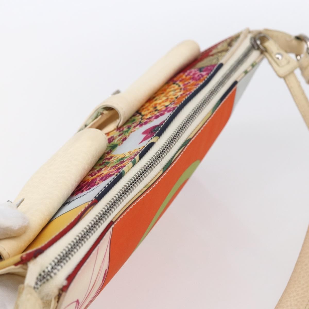 Salvatore Ferragamo Gancini Shoulder Bag Nylon, MULTICOLOUR, NYLON, Shoulder bag