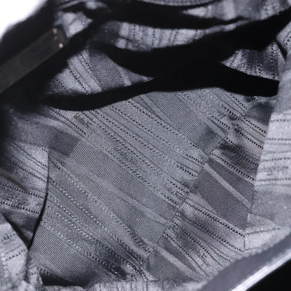 Salvatore Ferragamo Gancini handbag Leather, BLACK, LEATHER, Handbag