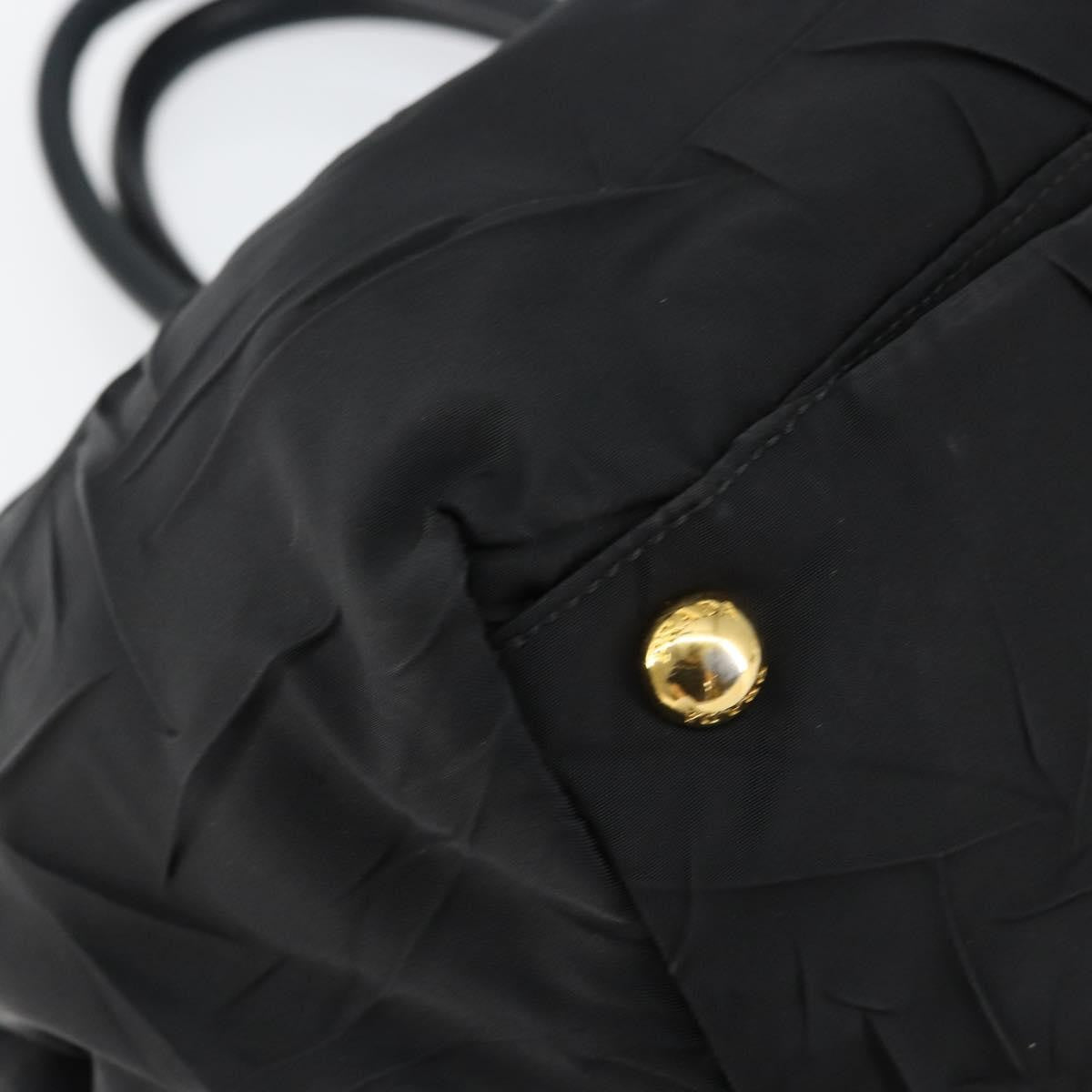 Prada Vintage Handbag Tessuto, BLACK, NYLON, Handbag