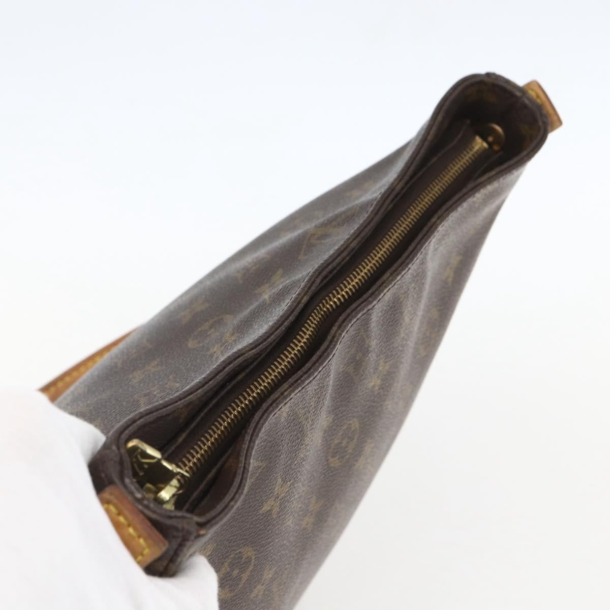 Louis Vuitton Looping Handbag Monogram Canvas, BROWN, CANVAS, Shoulder bag