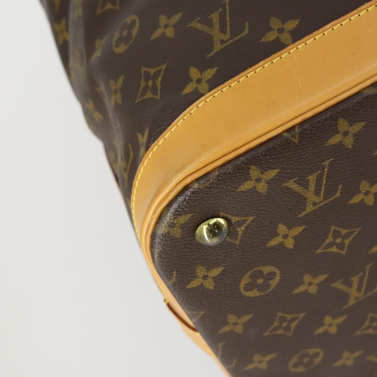 Louis Vuitton Cruiser Handbag Monogram Canvas, BROWN, CANVAS, Travel bag