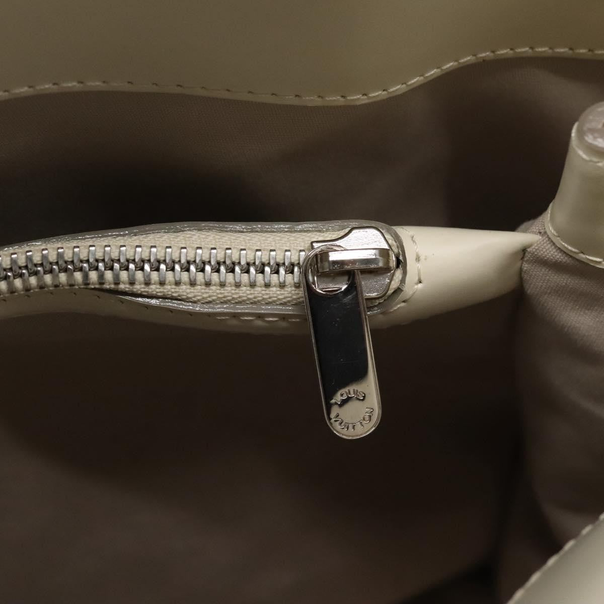 Louis Vuitton Passy Tote Epi Leather, WHITE, LEATHER, Tote bag