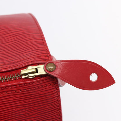 Louis Vuitton Speedy Handbag Epi Leather, RED, LEATHER, Handbag