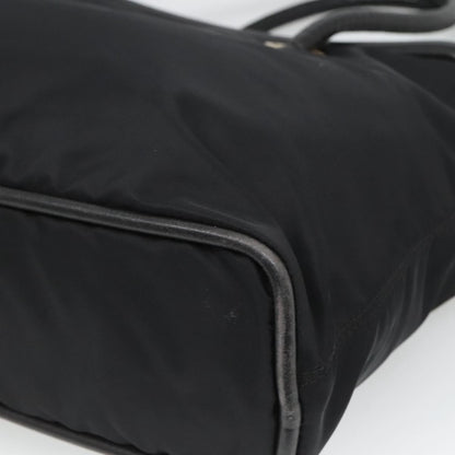 Celine Shoulder Bag Nylon, BLACK, NYLON, Shoulder bag