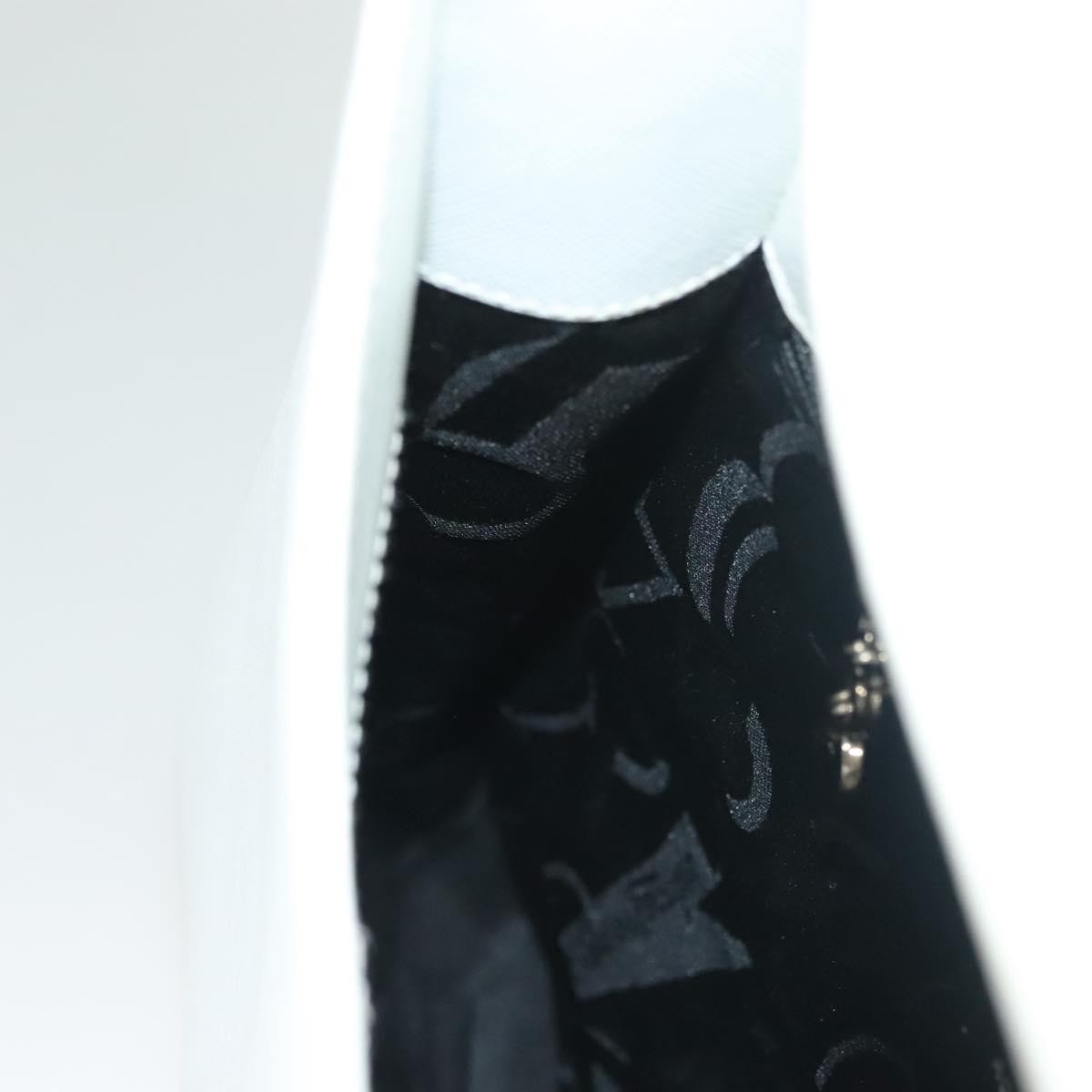 Salvatore Ferragamo Gancini Shoulder Bag Leather, WHITE, LEATHER, Shoulder bag