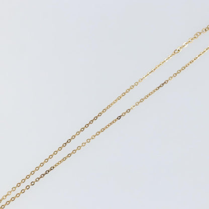 Christian Dior Round Logo Pendant Necklace Metal, GOLD, METAL, Necklace