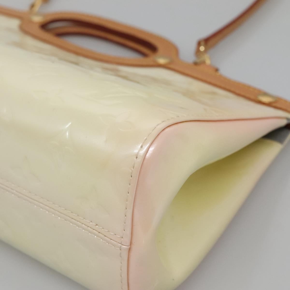 Louis Vuitton Roxbury Drive Handbag Monogram Vernis, BEIGE, PATENT_LEATHER, Handbag