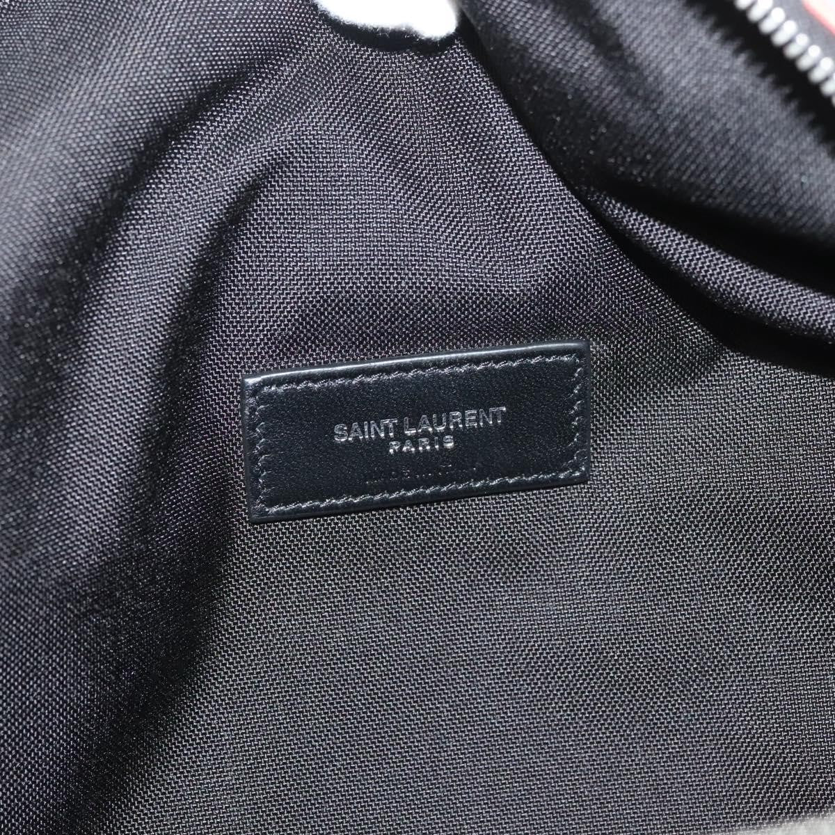 Saint Laurent Front Pocket Waist Bag Printed Nylon, PINK, NYLON, Shoulder bag