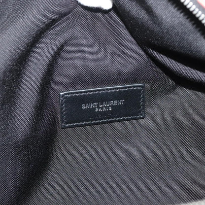 Saint Laurent Front Pocket Waist Bag Printed Nylon, PINK, NYLON, Shoulder bag