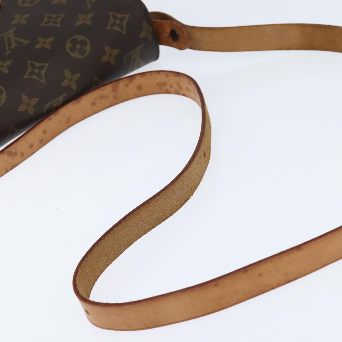 Louis Vuitton Cartouchiere Handbag Monogram Canvas, BROWN, CANVAS, Shoulder bag