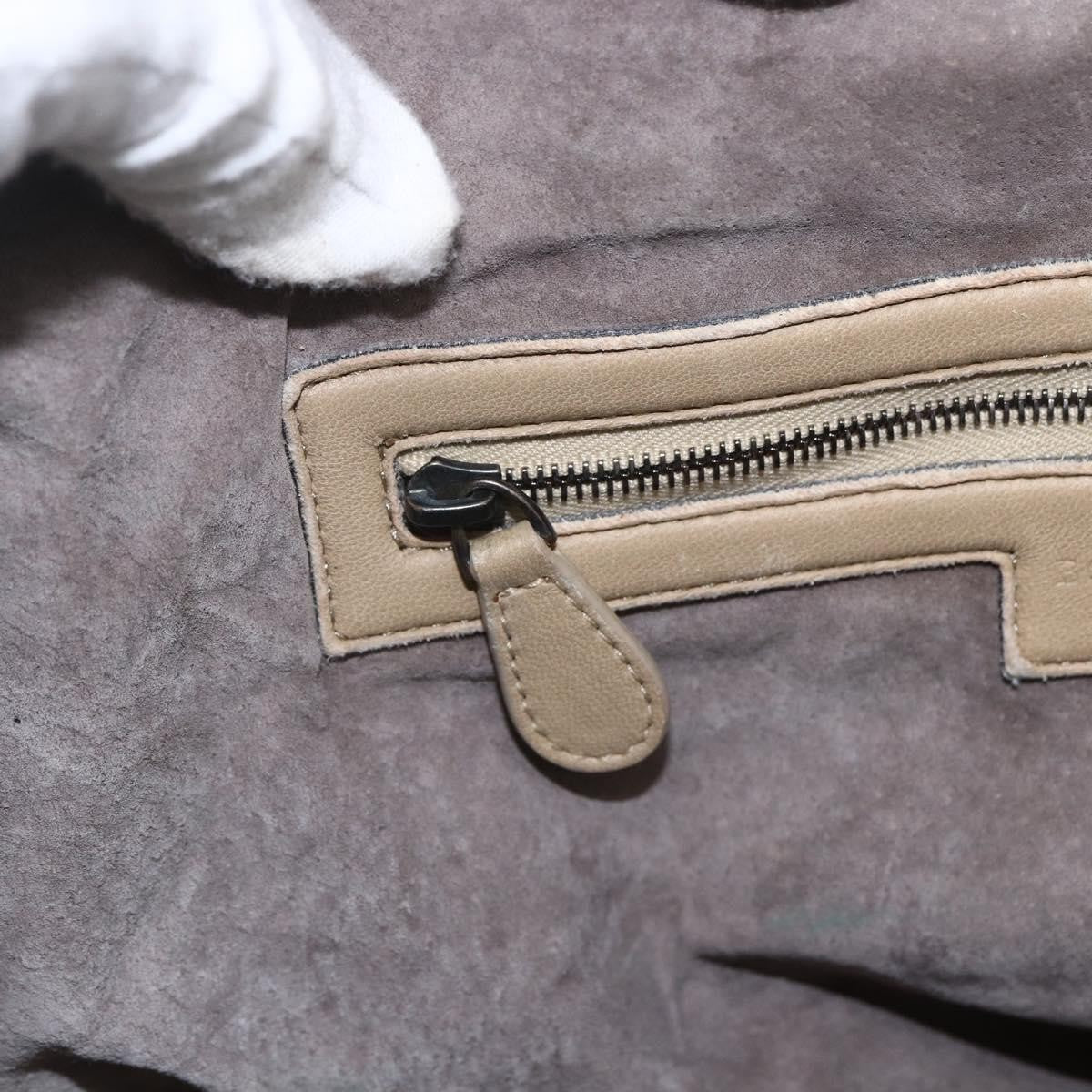 Bottega Veneta Intrecciato Handbag Leather, BEIGE, LEATHER, Handbag