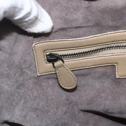 Bottega Veneta Intrecciato Handbag Leather, BEIGE, LEATHER, Handbag