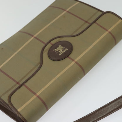 Burberry Nova check Shoulder bag Canvas, BEIGE, CANVAS, Shoulder bag