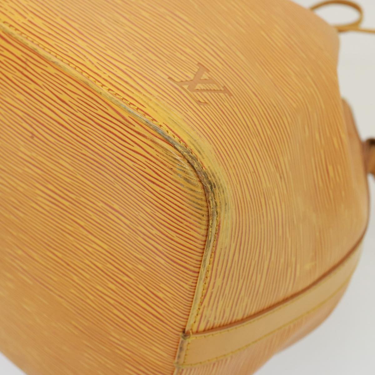 Louis Vuitton Petit Noe Handbag Epi Leather, YELLOW, LEATHER, Handbag