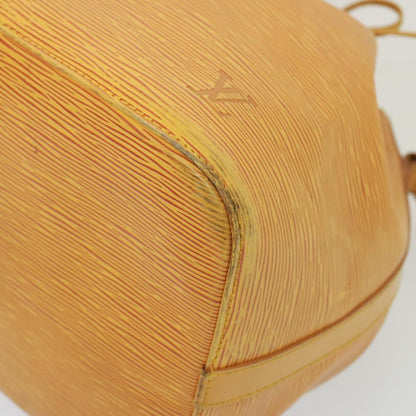 Louis Vuitton Petit Noe Handbag Epi Leather, YELLOW, LEATHER, Handbag