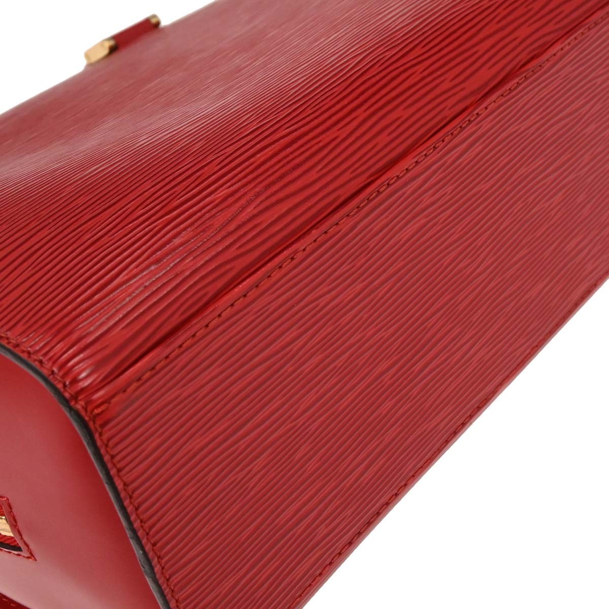 Louis Vuitton Pont Neuf Handbag Epi Leather, RED, LEATHER, Handbag