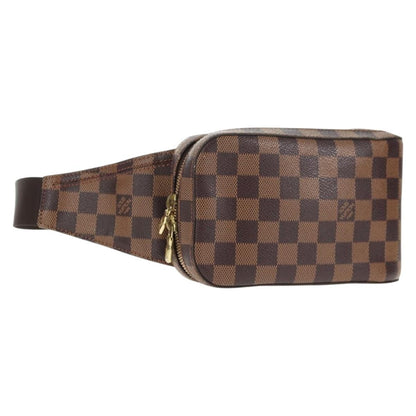 Louis Vuitton Geronimos Waist Bag Damier, BROWN, CANVAS, Shoulder bag