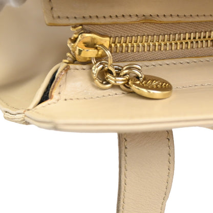 Salvatore Ferragamo Vara shoulder Bag Leather, Beige, Leather, Shoulder Bag