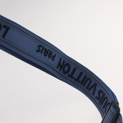 Louis Vuitton Cup Sac Marin Bandouliere Bag Coated Canvas, BLUE, CANVAS, Shoulder bag