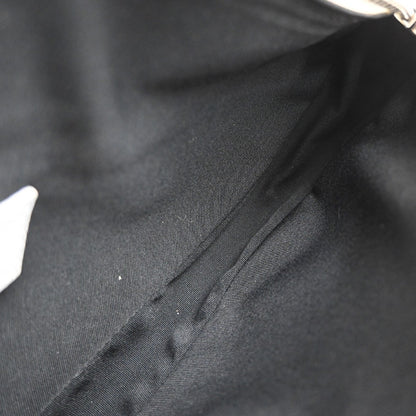 Christian Dior Saddle Crossbody Bag Leather, WHITE, LEATHER, Shoulder bag