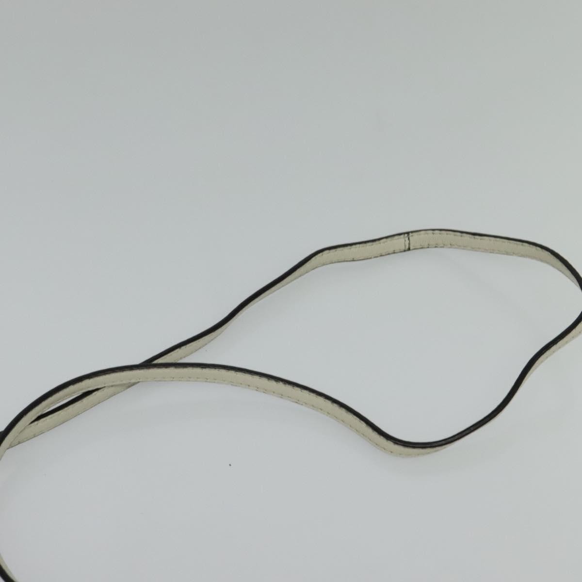 Fendi FF Logo Mon Tresor Bucket Bag Canvas, WHITE, CANVAS, Shoulder bag