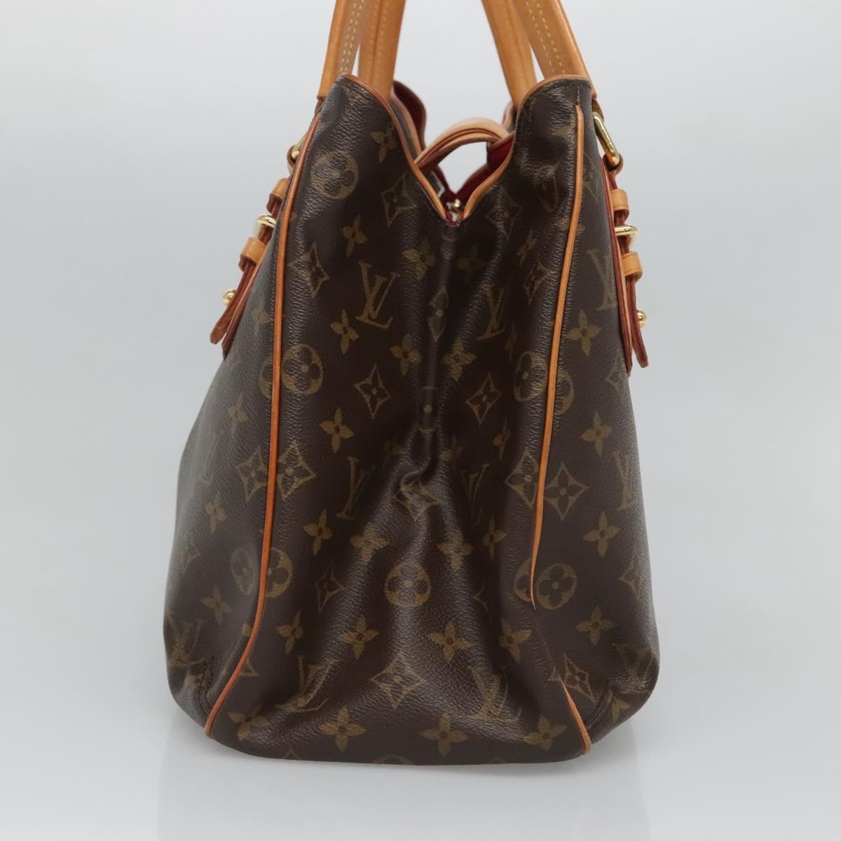 Louis Vuitton Griet Handbag Monogram Canvas, BROWN, CANVAS, Tote bag